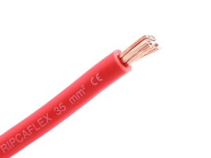 1x35mm² | Rød | Ripcaflex batterikabel