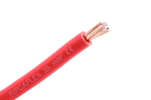 1x35mm² | Rød | Ripcaflex batterikabel