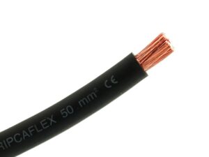 1x50mm² | Sort | Ripcaflex batterikabel