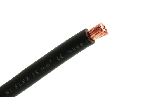 1x95mm² | Sort | Ripcaflex batterikabel