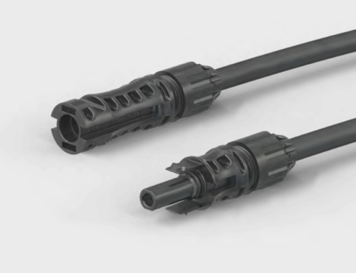 6mm² solcellekabel på mål med stik