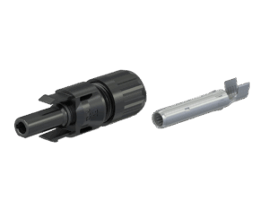 Stäubli MC4 Solcellestik Hun (+), 4-6mm²